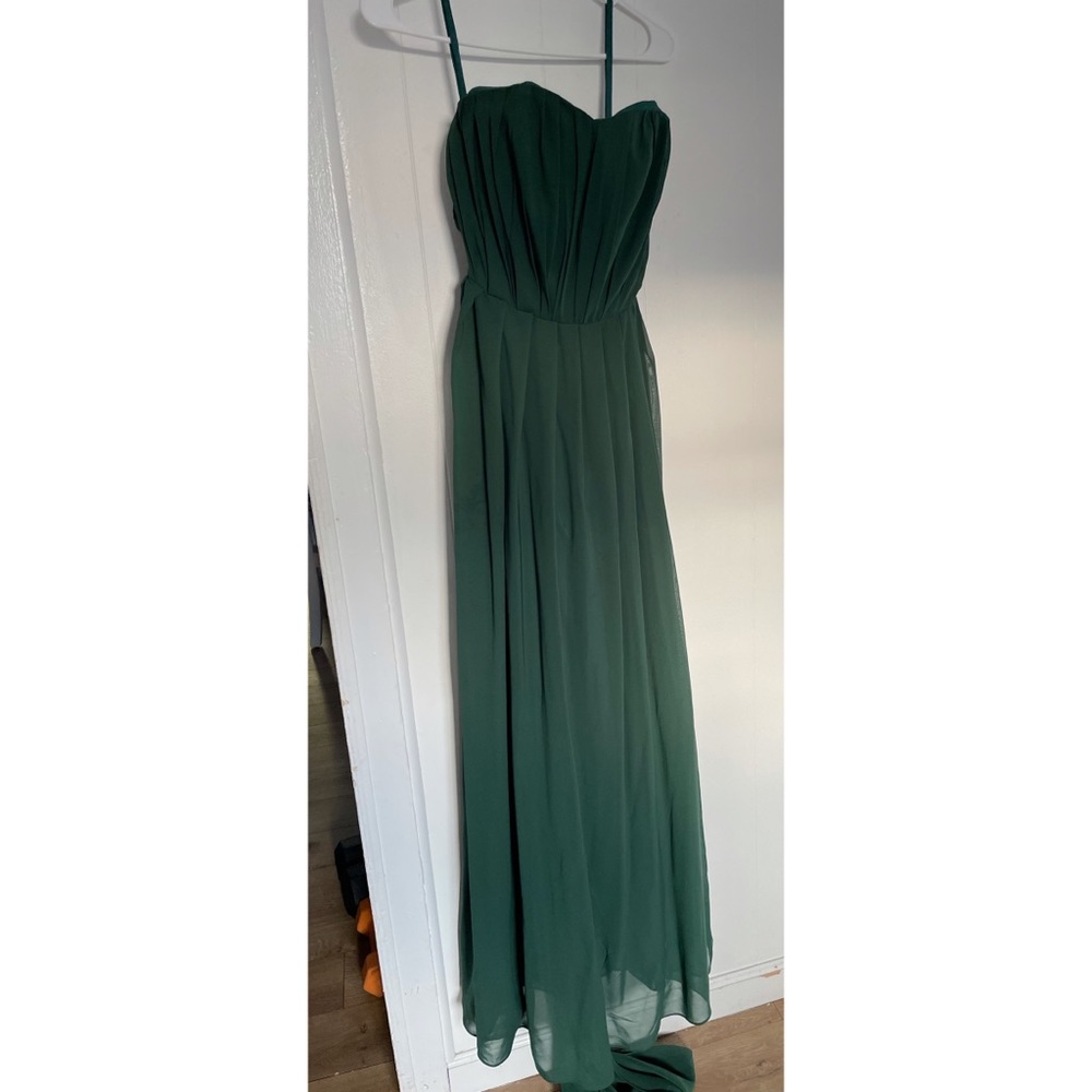 Green Bridesmaid Dress